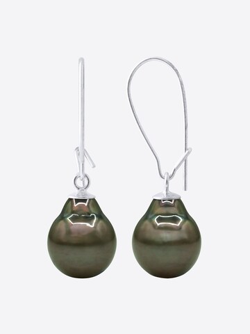 Boucles d'oreilles 'Manihi' Ateliers Saint Germain en blanc