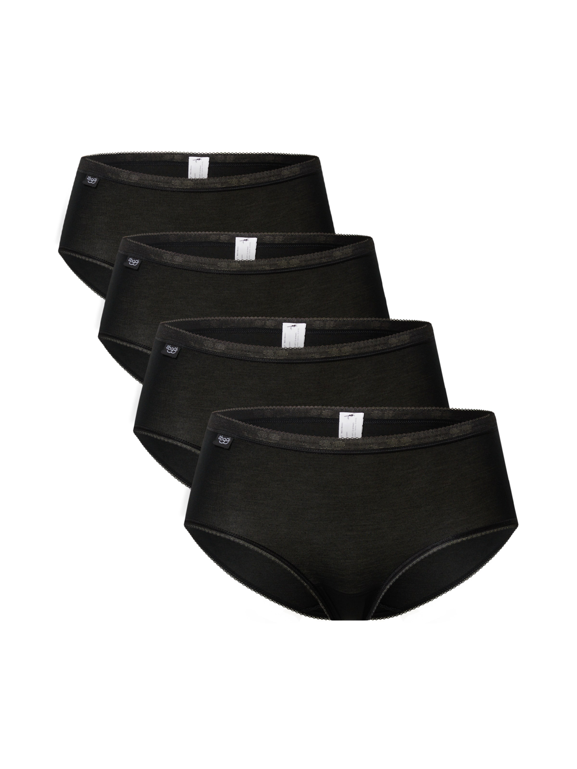 SLOGGI Panty in Schwarz: Vorderseite
