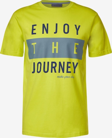 Street One MEN Shirt in Yellow: front