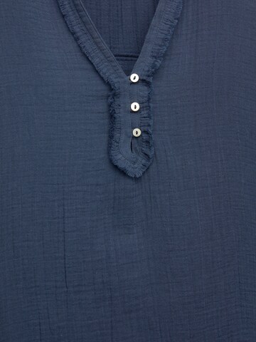Pull&Bear Bluse in Blau