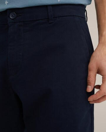 WE Fashion Regular Chino in Blauw