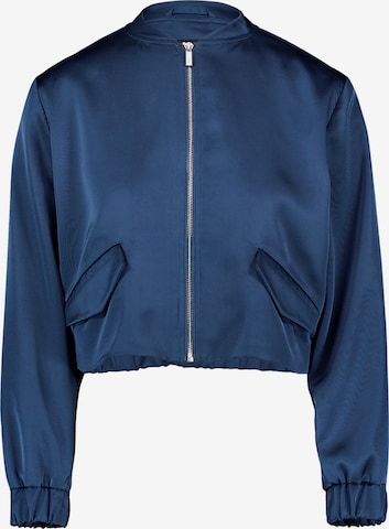 Giacca di mezza stagione di zero in blu: frontale