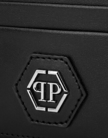 Philipp Plein Portemonnaie 'Hexagon' in Schwarz