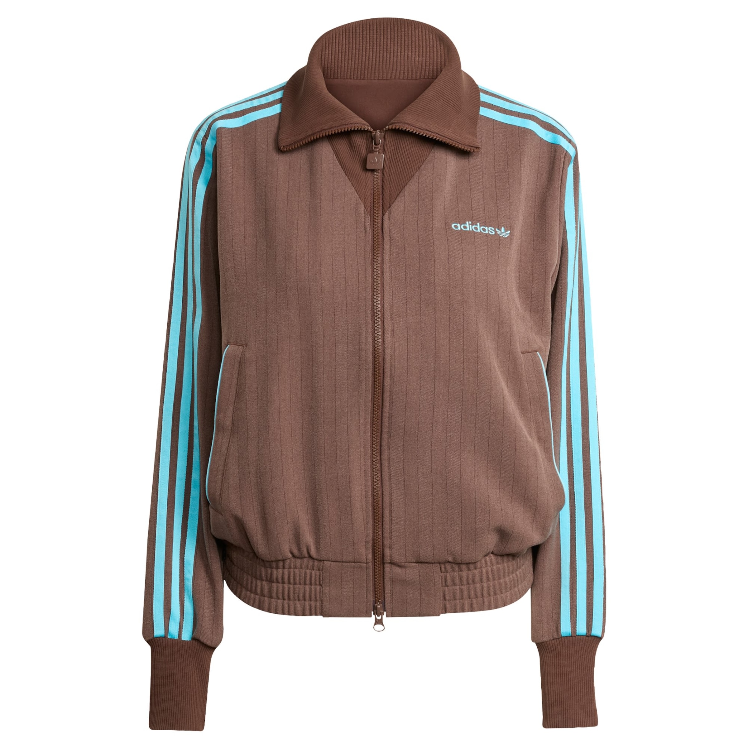 Giacca di felpa 'Tailored Tracksuit' di ADIDAS ORIGINALS in marrone: frontale