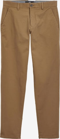 Pantalon chino Next en marron : devant
