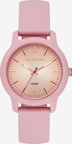 SKECHERS Analog Watch in Pink: front