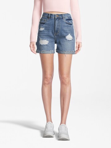 AÉROPOSTALE Regular Shorts in Blau: predná strana