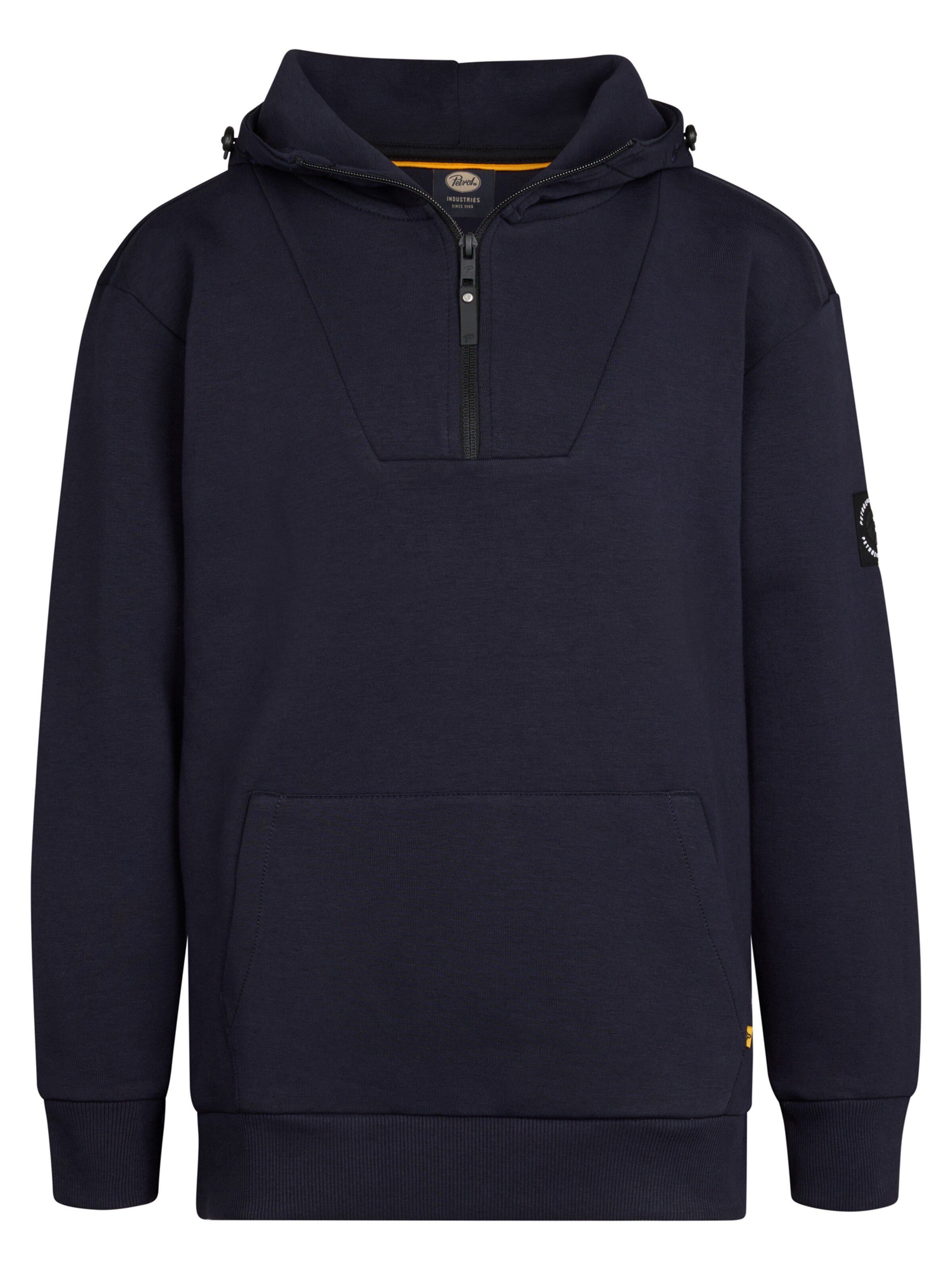 Petrol Industries Sweatshirt 'Modoc' in Blue: front
