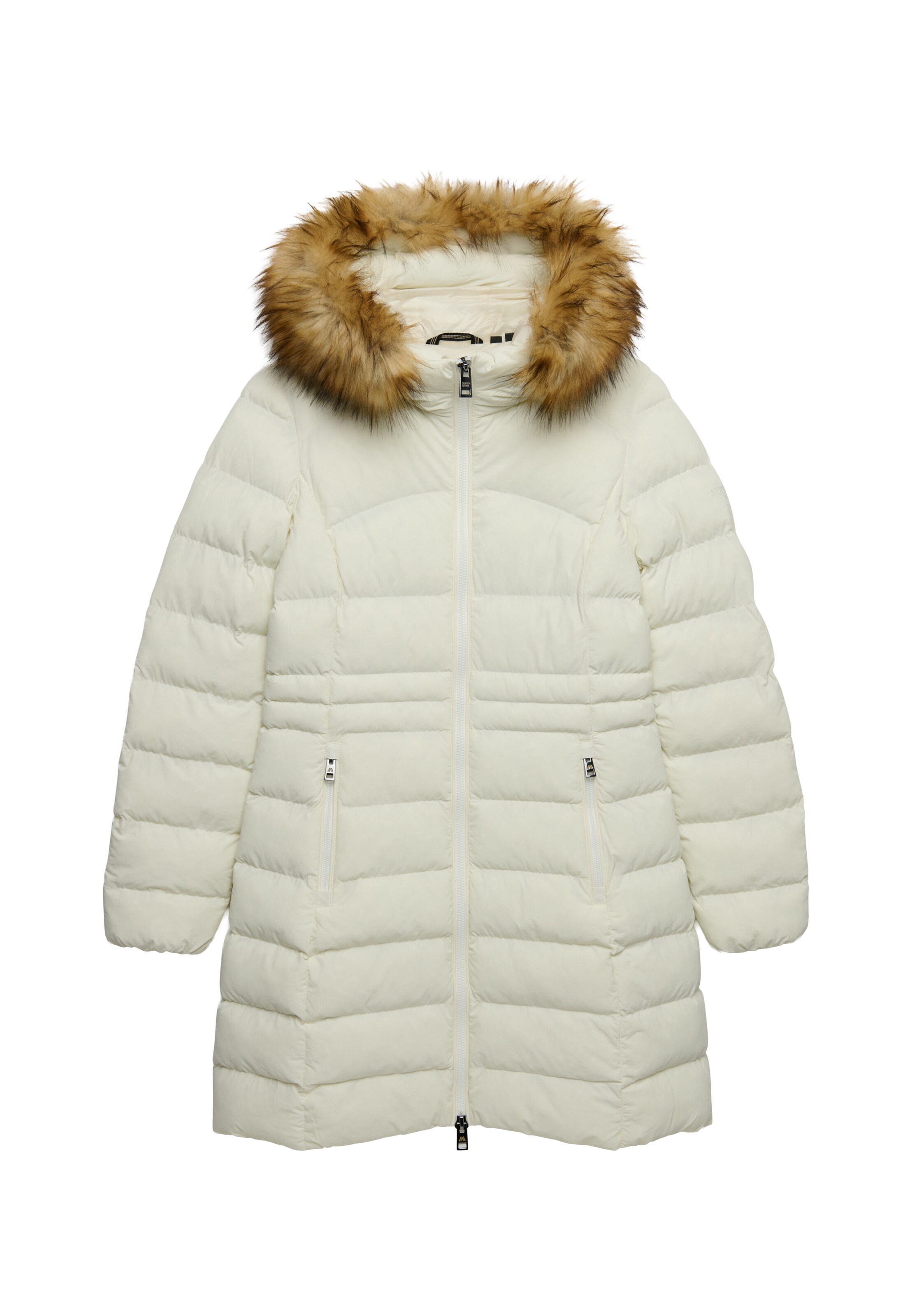 Cappotto invernale 'FUJI' di Superdry & Co in bianco: frontale
