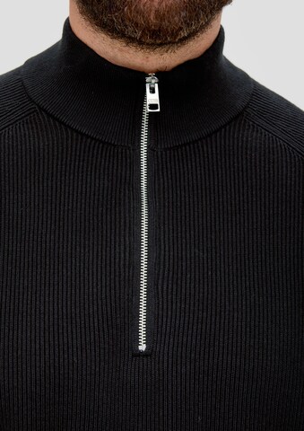 s.Oliver Men Big Sizes Pullover in Schwarz