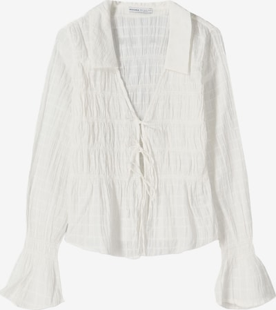 Bershka Pusero värissä valkoinen, Tuotenäkymä