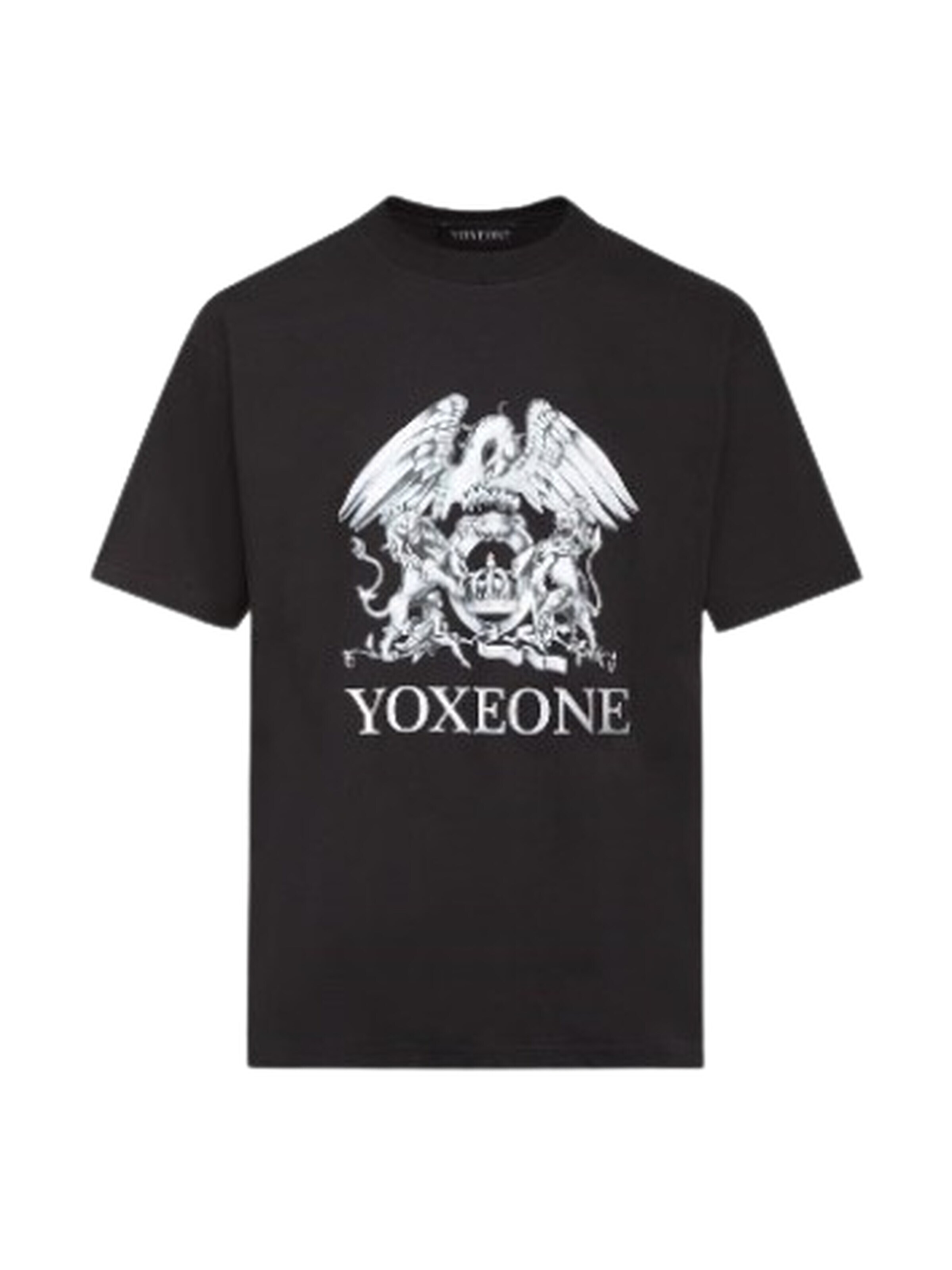 Yoxeone Shirt 'QUEEN'‌‌‌‌‌ in Schwarz