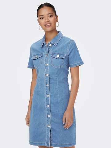 ONLY Shirt Dress 'ROYAL' in Blue: front
