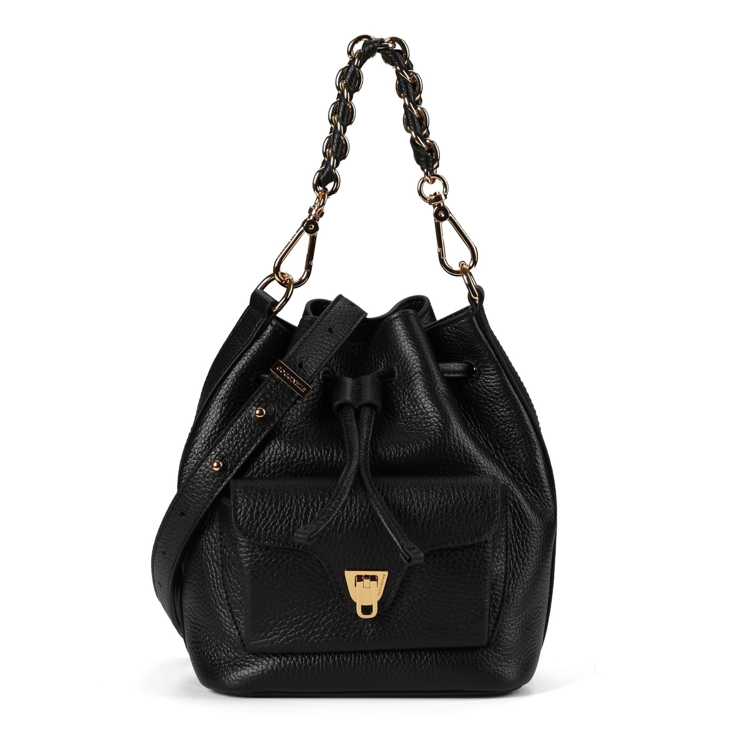 Coccinelle Schultertasche in Schwarz: Vorderseite