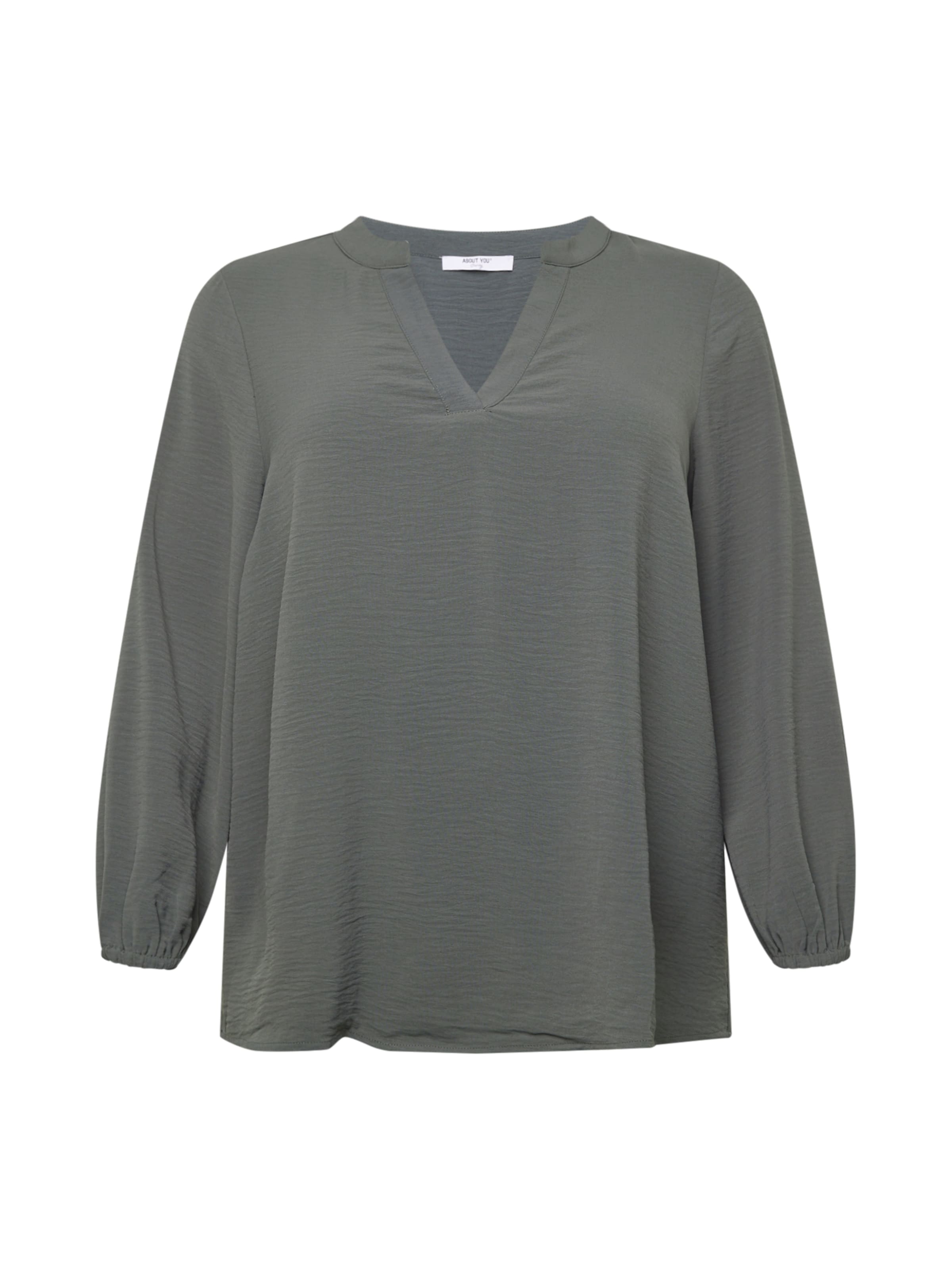 ABOUT YOU Curvy Μπλούζα 'Dana' σε πράσινο: μπροστά