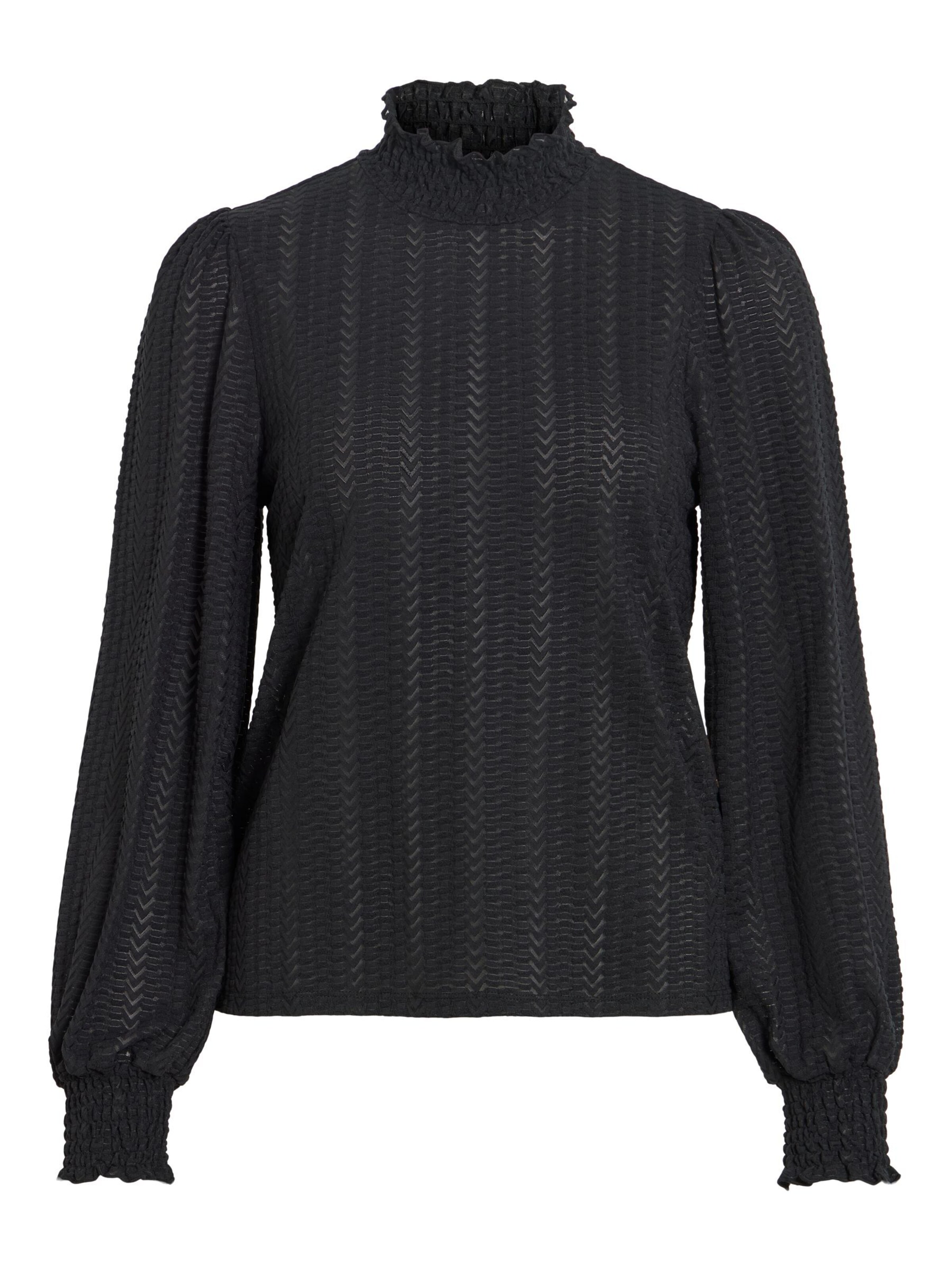 VILA Blouse 'VILyri' in Black: front