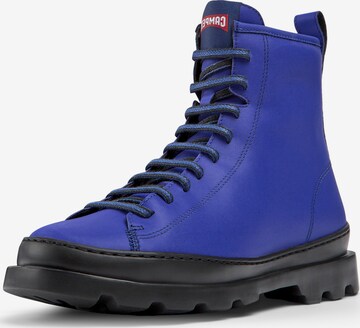 Stivaletto stringato 'Brutus' di CAMPER in blu: frontale