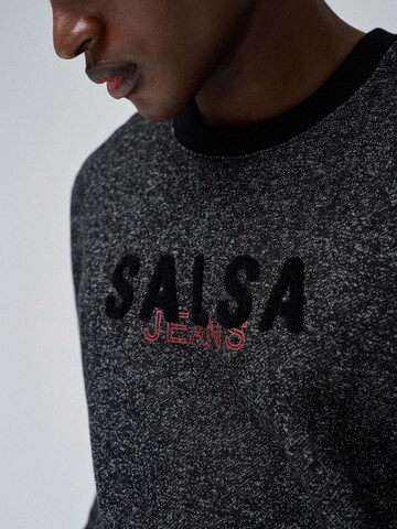 Sweat-shirt Salsa Jeans en noir