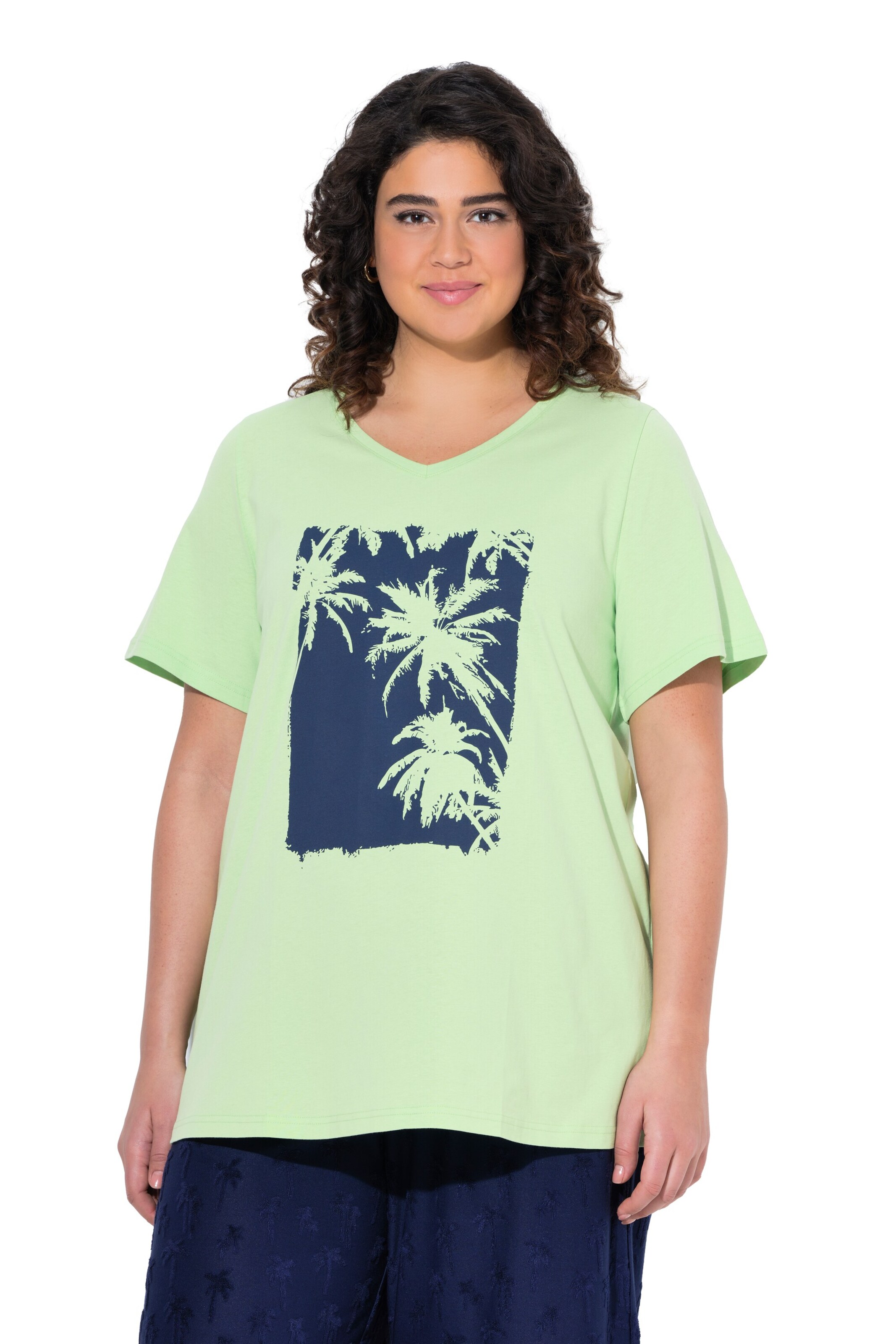 Ulla Popken Shirt in Green: front