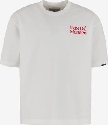 T-Shirt Pas De Monaco en blanc : devant