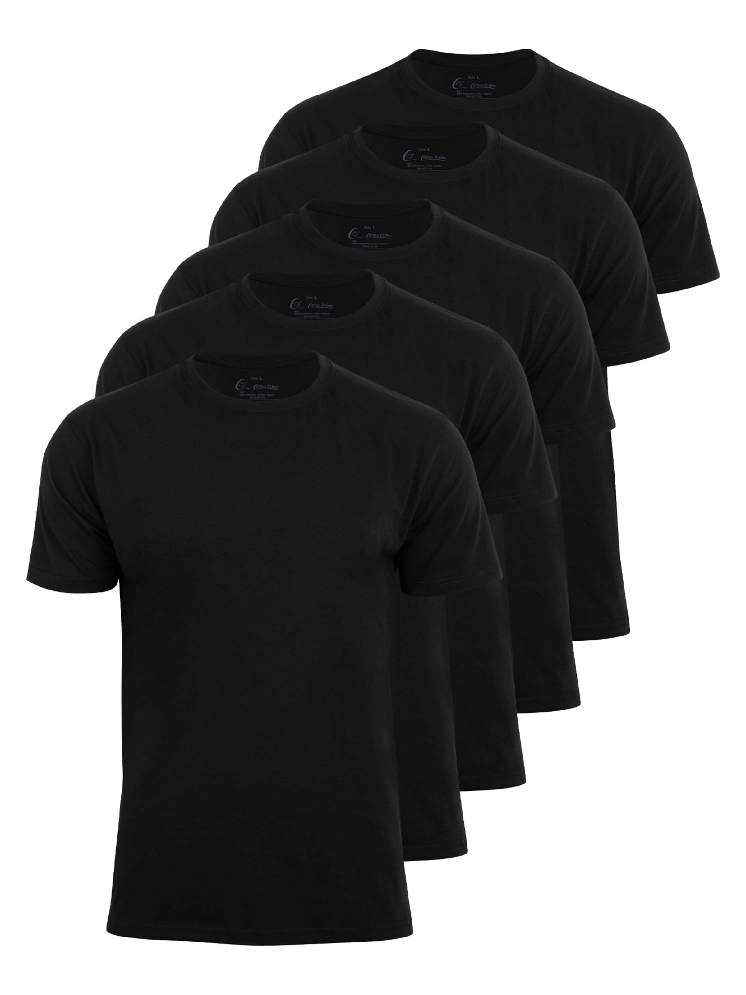 Cotton Prime Shirt in Zwart: voorkant