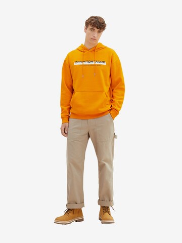 TOM TAILOR DENIM Majica | oranžna barva