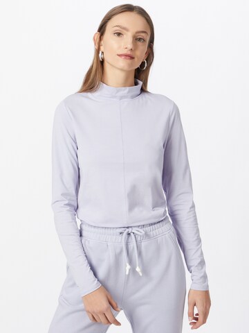 s.Oliver Shirt in Lila: voorkant