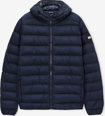 Weekend Offender Winterjas 'La Guardia' in Blauw: voorkant