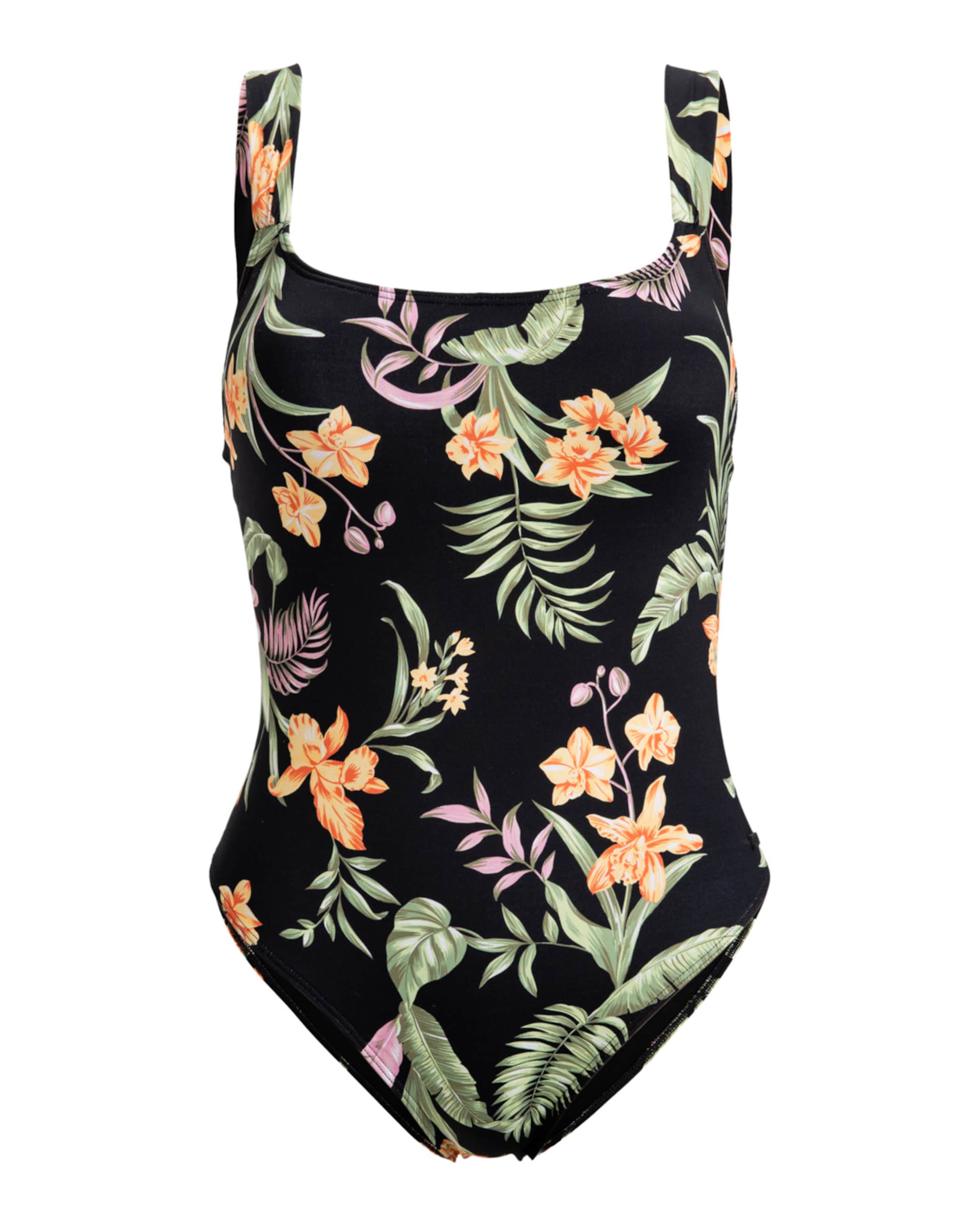 ROXY Bustier Badpak 'Pt Beach Classics' in Grijs: voorkant