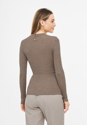 TOOche Pullover 'Lace Royalty' in Braun