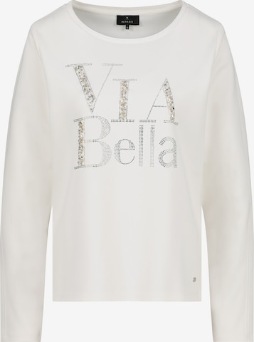T-shirt monari en blanc : devant