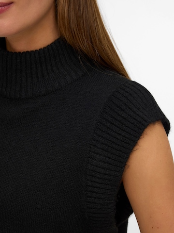 VERO MODA Knitted vest 'WOW' in Black