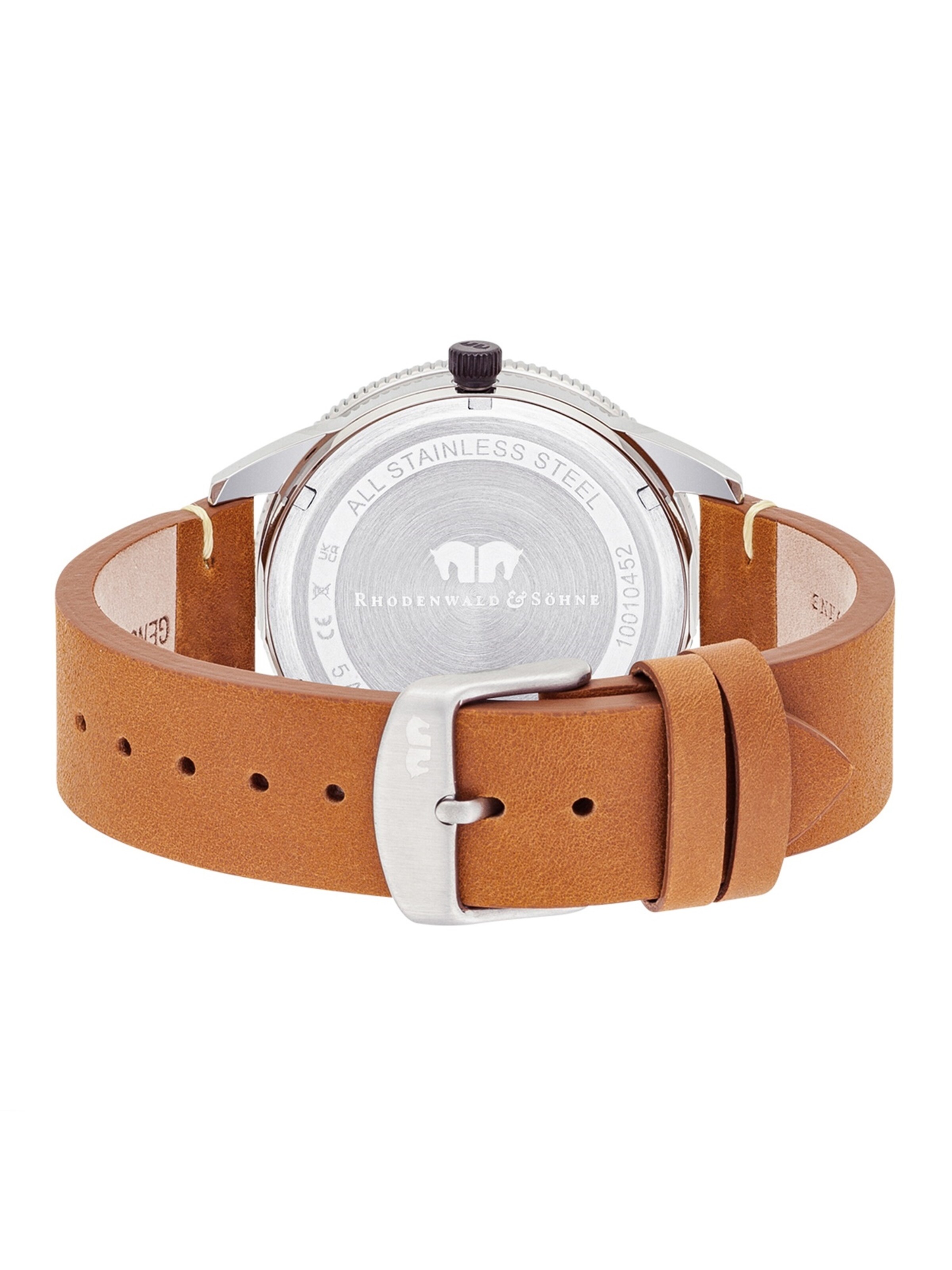 Rhodenwald & Söhne Analoog horloge in Bruin