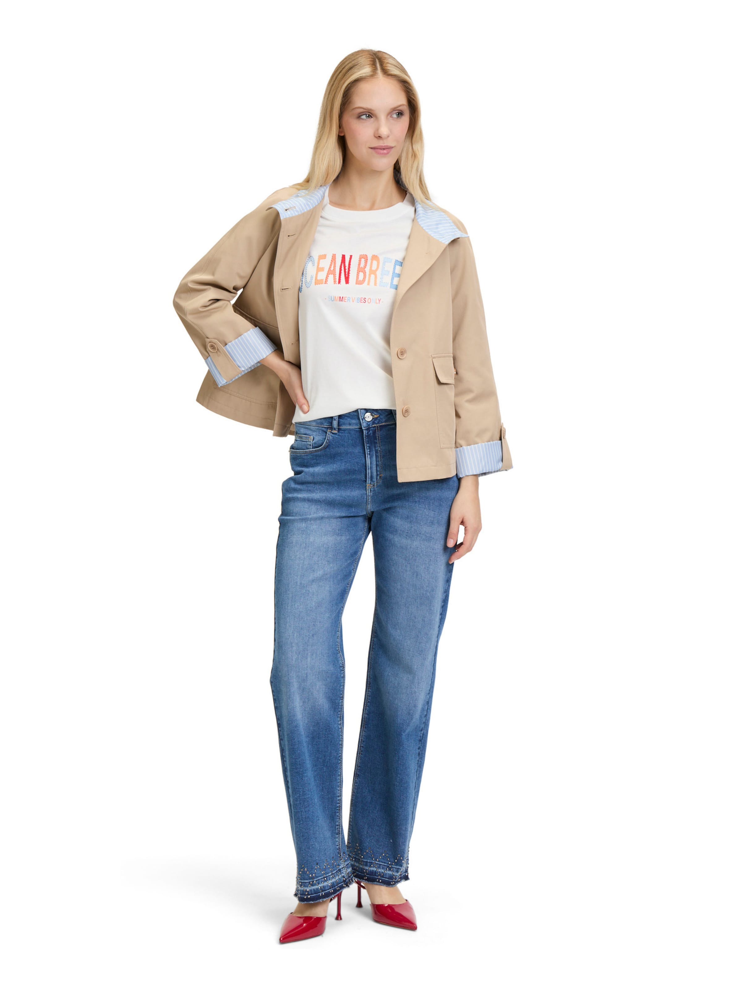 Cartoon Shirt in White