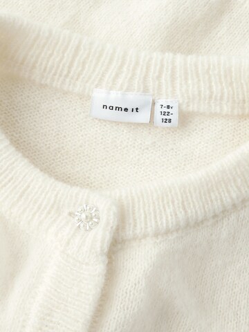 NAME IT Cardigan i hvid