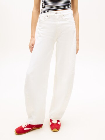 Barrel Jean Tommy Jeans en beige : devant