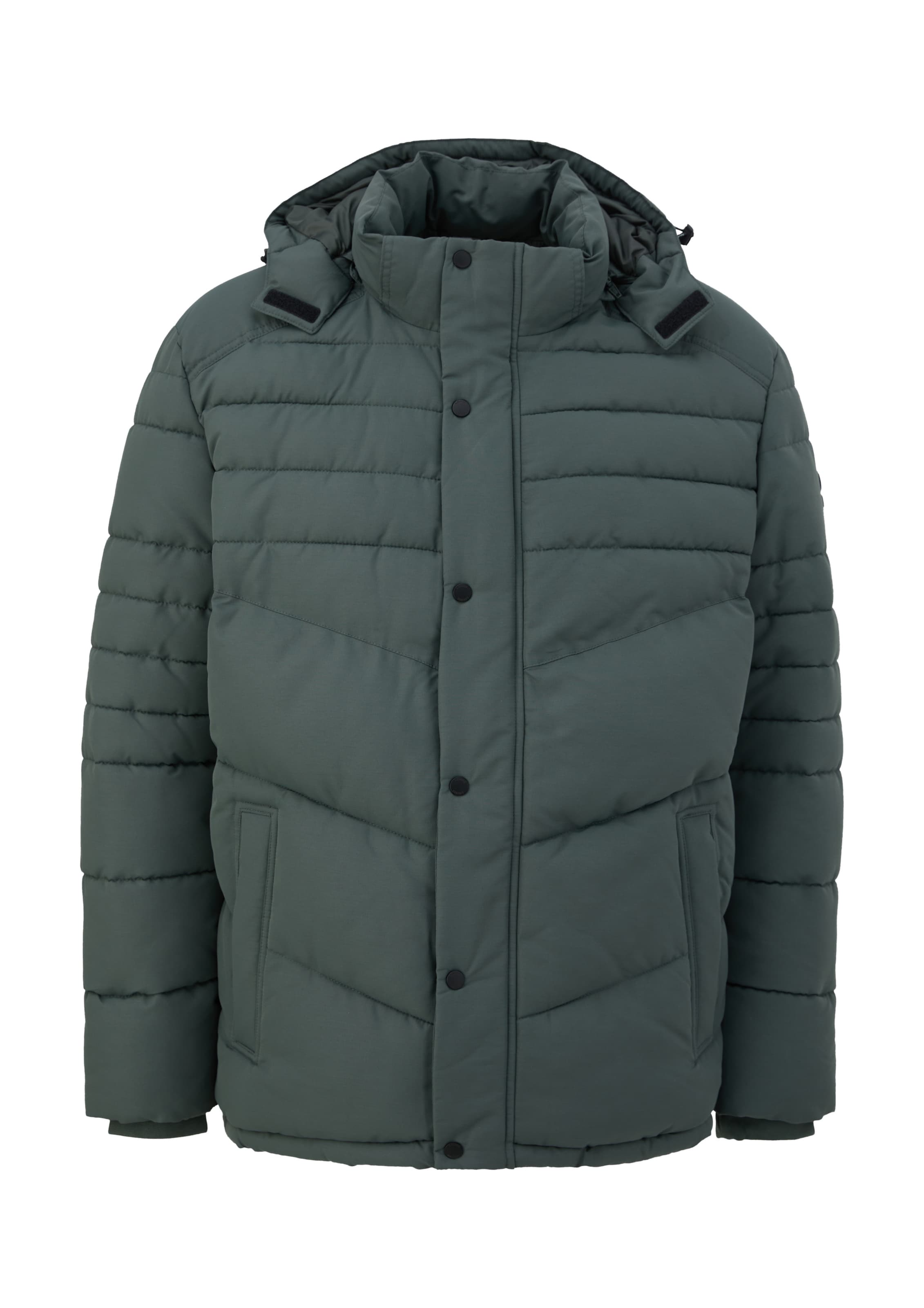 s.Oliver Winter Jacket in Green: front
