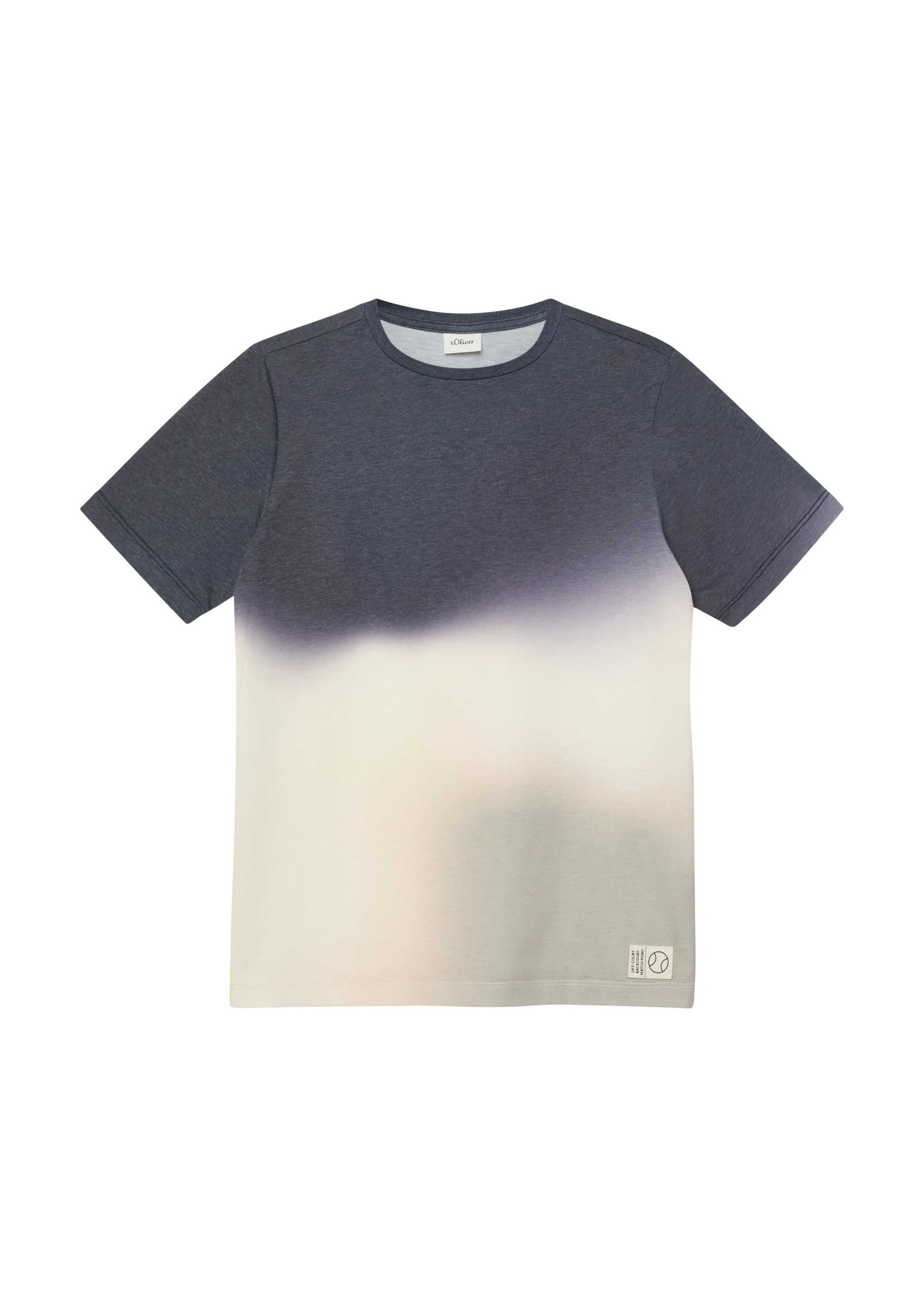 s.Oliver Shirt in Blauw: voorkant