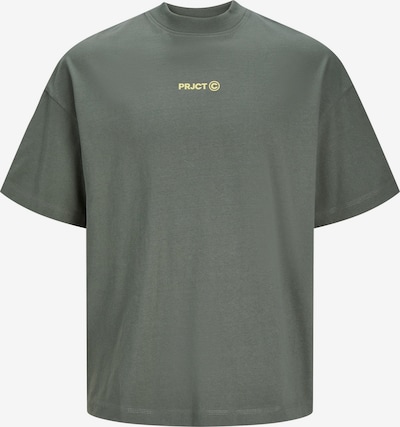 JACK & JONES Camiseta en amarillo / oliva / blanco, Vista del producto