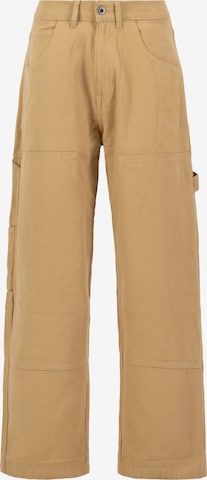 ALPHA INDUSTRIES Брюки-карго 'Carpenter' в Бежевый: спереди