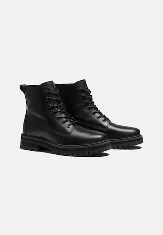 melns TIMBERLAND Klasiskie šņorzābaki