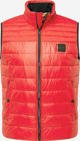 BOSS Vest 'Odeno' in Red: front