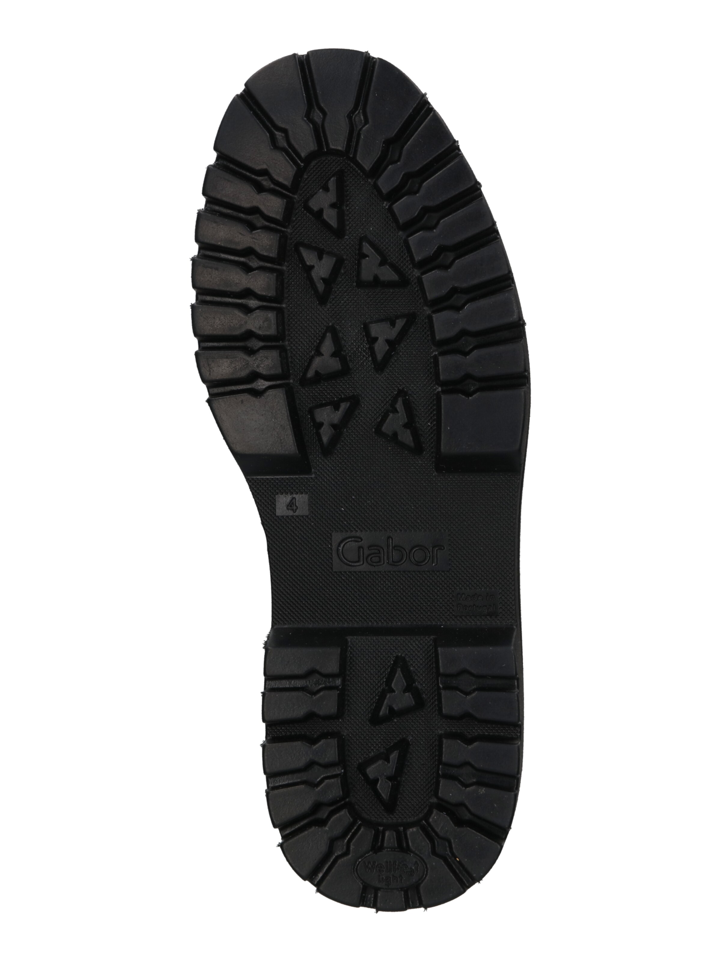 Stivaletto stringato di GABOR in nero