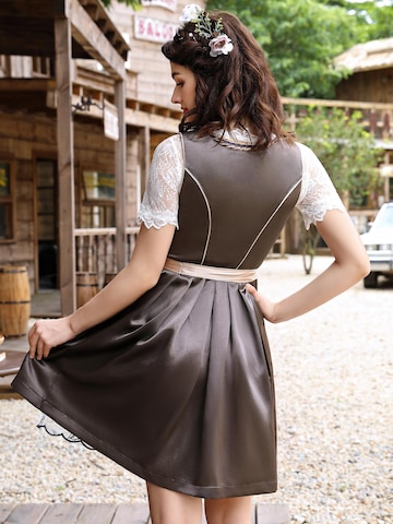 Yesfashion Dirndl in Grey