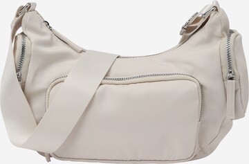 Monki - Bolso de hombro en blanco: frente