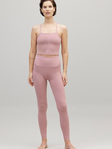 Hey Honey Skinny Leggings 'Always Dressed' in Roze