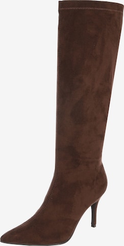 Ital-Design Stiefel in Braun: Vorderseite
