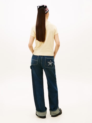 Tommy Jeans Koszulka w kolorze beżowy