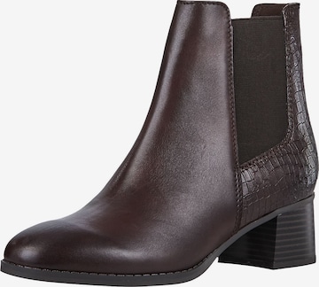 MARCO TOZZI Chelsea boots in Bruin: voorkant