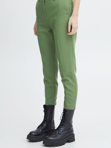 Slimfit Pantaloni chino 'IHLEXI' di ICHI in verde
